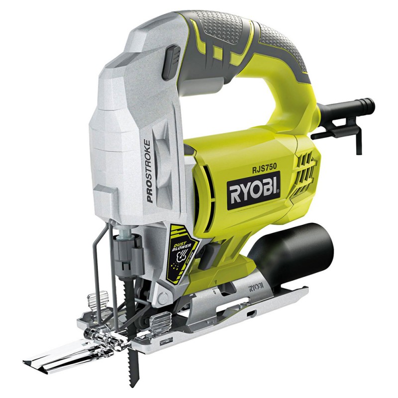 SEGHETTO ALTERNATIVO 500W 0-3000 CORSE/MIN IMPUGN. GRIP-ZONE  RYOBI RJS750-G