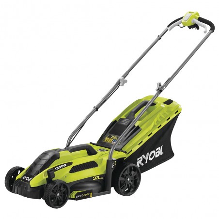 TOSAERBA 1300W TAGLIO 33 CM 5 POSIZIONI SACCO 35 L MULCHING RYOBI RLM15E36H