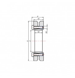 CALETTATORE 62X110 H 34.5 RCK19 KLPP