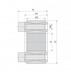 CALETTATORE 22X47 H 26 RCK40 KLGG