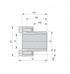 CALETTATORE 20X28 H 44 RCK80 KLCC