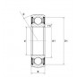 CUSCINETTO 45X85X19 1 CORONA DI SFERE ESTERNO BOMBATO 6209SEE SNR