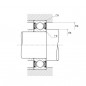 CUSCINETTO 5X16X5 1 CORONA DI SFERE 625ZZ C3 SNR