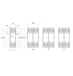 CUSCINETTO 150X225X70 A SFERE SUPER PRECISIONE 7030HVDBJ92 SNR