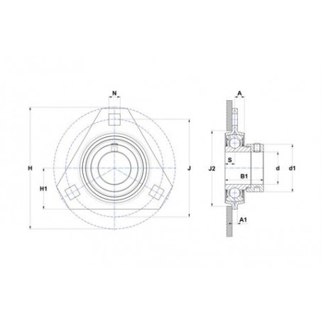 CORPO SUPPORTO FORO 20 LAMIERINO PFT204 SNR