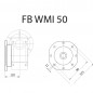 FLANGIA FB WMI50 STM