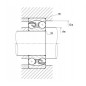 CUSCINETTO 12X32X10 ORIENTABILE A SFERE 1201G15 SNR