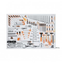 ASSORTIMENTO DI 162 UTENSILI  PER IMPIEGO UNIVERSALE 5957VI