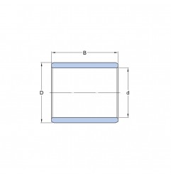 BOCCOLA 50X55X60 BRONZO FORI NON PASSANTI 090 ISB