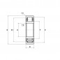 CUSCINETTO 60X110X28 A RULLI CILINDRICI NU2212EG15 C3 SNR
