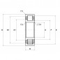 CUSCINETTO 65X120X31 A RULLI CILINDRICI NJ2213EGAT2X NTN