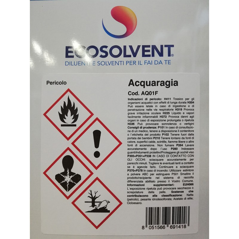 ACQUARAGIA 603 ECO SOLVENT 5 LT