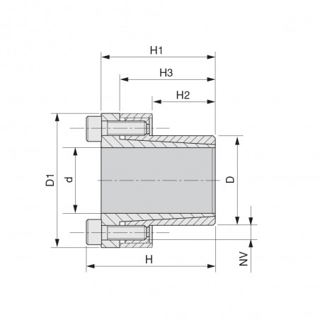 CALETTATORE 100X125 H 114 RCK80 KLCC