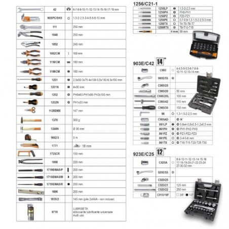 TROLLEY C43 EASY + ASSORTIMENTO 140PZ