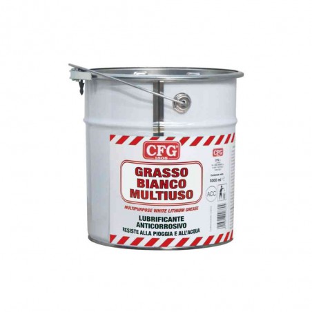 GRASSO BIANCO MULTIUSO AL LITIO 5000 ML CFG L00304