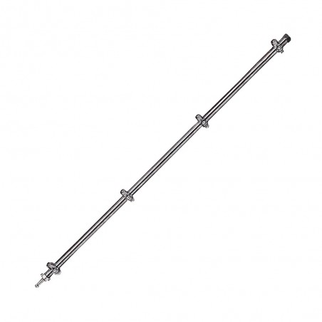 ASTA IRRORANTE INOX CM 120X4 FASCETTE 1/4"F 004230