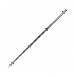 ASTA IRRORANTE INOX CM 100X4 FASCETTE 1/4"F 004260