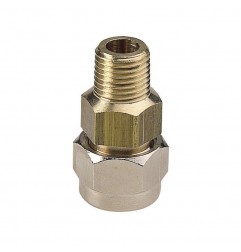 GETTO FISSO OTTONE 1/4" M 004701