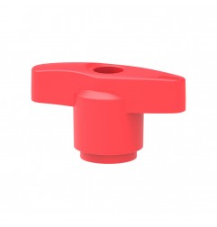 LEVA COMANDO VALVOLE A SFERA DN50 COL. ROSSO 45300600A.050