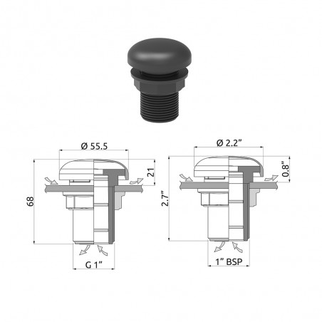 VALVOLA A LABIRINTO 504203