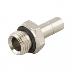 RACCORDO ADATTATORE MASCHIO CILINDRICO 1/8" CODOLO 6MM