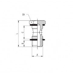 VITE CAVA C/OR 1/4 SINGOLA