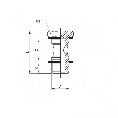 VITE CAVA C/OR 1/4 SINGOLA