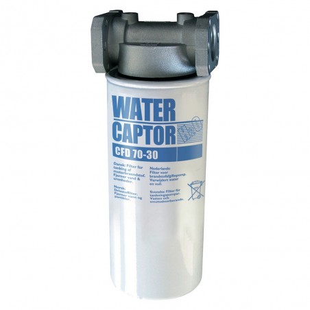 FILTRO A CARTUCCIA ACQUA 70L/MIN  2 CARTUCCE+TESTATA 1" CAPTOR F00611A00 PIUSI